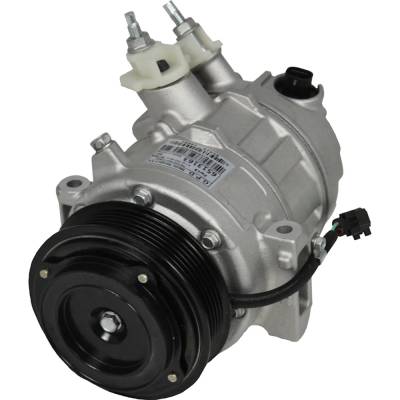 New 6-Groove A/C Compressor Compatible With Ford Fusion Sel 4 Cyl 1.5L Fusion Se 4 Cyl 1.6L Fusion