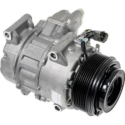 New 7-Groove Pulley A/C Compressor Compatible With Lexus Toyota Highlander Base 6 Cyl 3.5L