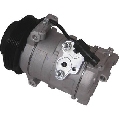 New 6-Groove Pulley A/C Compressor Compatible With Chrysler Dodge Pacifica Base 6 Cyl 4.0L Magnum Se
