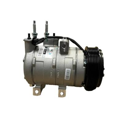 New 6-Groove Pulley A/C Compressor Compatible With Ford E-350 Super Duty Xl 8 Cyl 5.4L E-350 Super