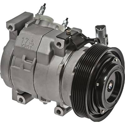 New 7-Groove Pulley A/C Compressor Compatible With Toyota Camry Le 4 Cyl 2.4L Solara Sle 4 Cyl 2.4L