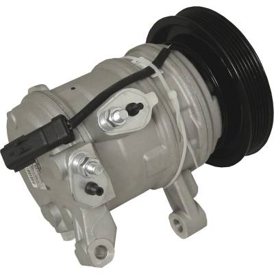 New 6-Groove Pulley A/C Compressor Compatible With Ram 3500 Slt 8 Cyl 6.4L 2500 Big Horn 8 Cyl 6.4L