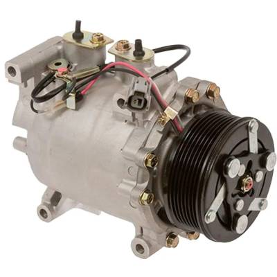 Rareelectrical - New OEM Replacement 7-Groove Pulley A/C Compressor Compatible With Acura Honda Civic Si 4 Cyl 2.0L - Image 1
