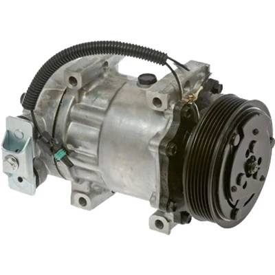 New 6-Groove Pulley A/C Compressor Compatible With Dodge Jeep Dakota Ws 4 Cyl 2.5L Cherokee Country