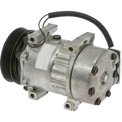 Rareelectrical - New 6-Groove Pulley A/C Compressor Compatible With Dodge Jeep Dakota Ws 4 Cyl 2.5L Cherokee Country - Image 2