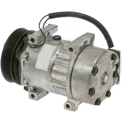 Rareelectrical - New 6-Groove Pulley A/C Compressor Compatible With Dodge Jeep Wrangler Sport 6 Cyl 4.0L Dakota Slt 4 - Image 3