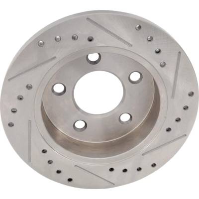 Rareelectrical - New Solid Brake Disc Compatible With Ford Mustang Gt 8 Cyl 5.0L Mustang Base 6 Cyl 3.8L Mustang Gts - Image 2