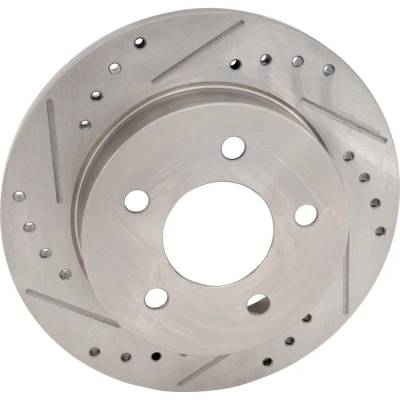 Rareelectrical - New Solid Brake Disc Compatible With Ford Mustang Base 6 Cyl 3.8L Mustang Gts 8 Cyl 5.0L Mustang Gt - Image 3