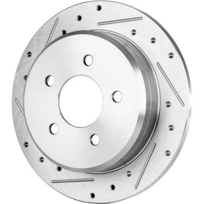 RAREELECTRICAL - New Cross-Drilled Brake Disc Compatible With Ford Mercury Explorer Eddie Bauer 8 Cyl 5.0L Ranger Xlt - Image 7
