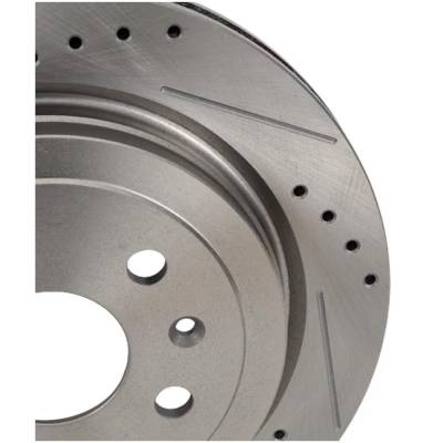 Rareelectrical - New Vented Brake Disc Compatible With Cadillac Chevrolet Cts Premium Luxury 6 Cyl 3.6L Camaro Ls 6 - Image 4