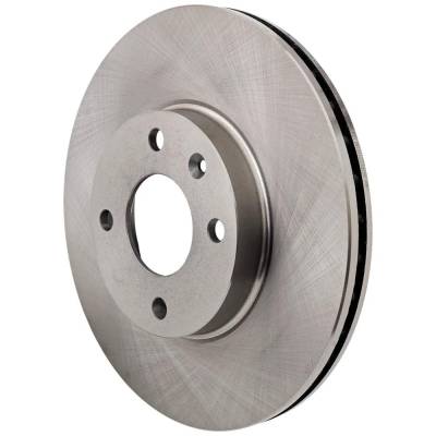 Rareelectrical - New Vented Brake Disc Compatible With Chevrolet Spark Activ 4 Cyl 1.4L Spark Ls 4 Cyl 1.4L Spark Lt - Image 2