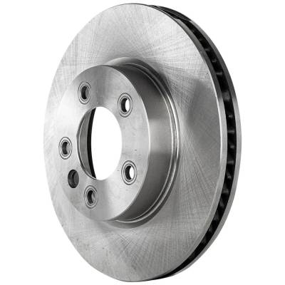 New Left Front Brake Disc Compatible With Porsche Volkswagen Cayenne Base 6 Cyl 3.6L Touareg V6 Lux