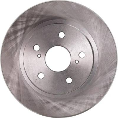 Rareelectrical - Solid Brake Disc Compatible With Scion Tc Base 4 Cyl 2.5L 2011-2016 4243121020 - Image 2