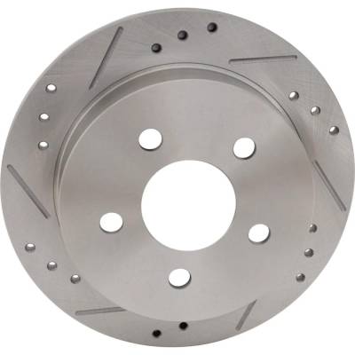 Rareelectrical - New Solid Brake Disc Compatible With Buick Chevrolet Oldsmobile Monte Carlo Ss Pace Car 6 Cyl 3.8L - Image 3