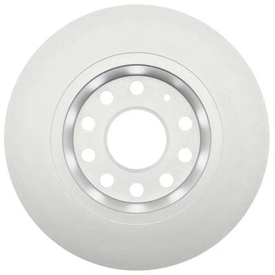 Rareelectrical - New Solid Brake Disc Compatible With Audi Volkswagen Passat All Submodels Golf Sportwagen S Golf S - Image 2