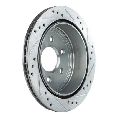 Rareelectrical - New Vented Brake Disc Compatible With Nissan Suzuki Frontier Pro-X 6 Cyl 3.8L Frontier Sl 6 Cyl 4.0L - Image 5