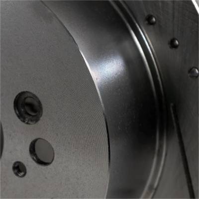Rareelectrical - New Solid Brake Disc Compatible With Lexus Toyota Highlander Hybrid Limited 6 Cyl 3.3L Rx400h Base 6 - Image 6