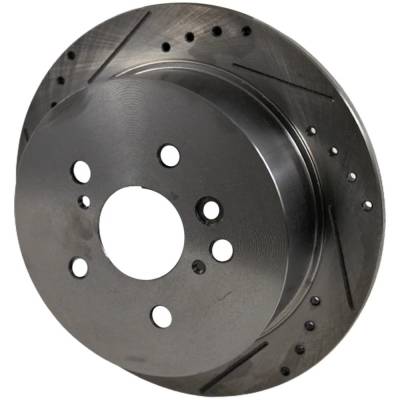 New Solid Brake Disc Compatible With Lexus Toyota Highlander Hybrid Limited 6 Cyl 3.3L Highlander