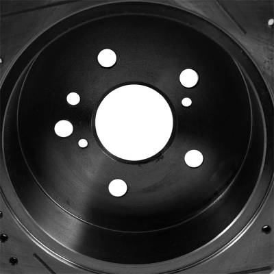 Rareelectrical - New Solid Brake Disc Compatible With Lexus Toyota Highlander Hybrid Limited 6 Cyl 3.3L Highlander - Image 8