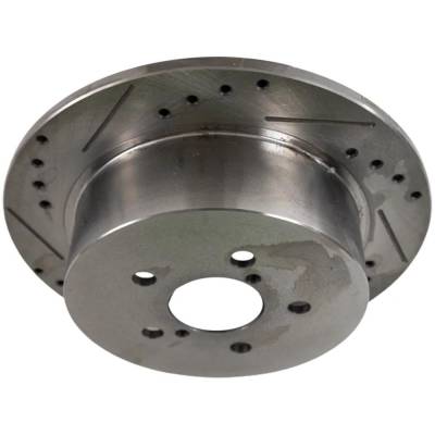 RAREELECTRICAL - New Cross-Drilled Brake Disc Compatible With Subaru Outback Xt Limited 4 Cyl 2.5L Outback R L.L. - Image 7