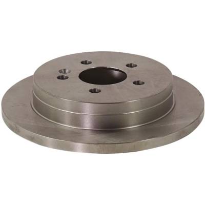 Rareelectrical - New Solid Brake Disc Compatible With Mercedes Benz Ml320 Base 6 Cyl 3.2L Ml350 Base 6 Cyl 3.7L Ml430 - Image 4