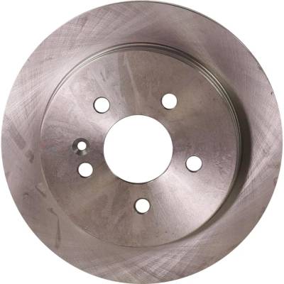 Rareelectrical - New Solid Brake Disc Compatible With Mercedes Benz Ml320 Base 6 Cyl 3.2L Ml430 Base 8 Cyl 4.3L Ml350 - Image 2