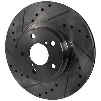 New Vented Brake Disc Compatible With Saab Scion Subaru Legacy Sport 4 Cyl 2.2L Legacy Brighton 4