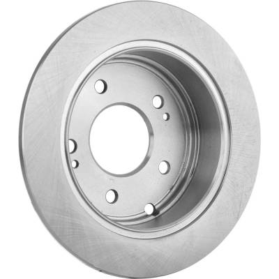 Rareelectrical - New Solid Brake Disc Compatible With Mitsubishi Eclipse Gs Sport 4 Cyl 2.4L Galant De 4 Cyl 2.4L - Image 6