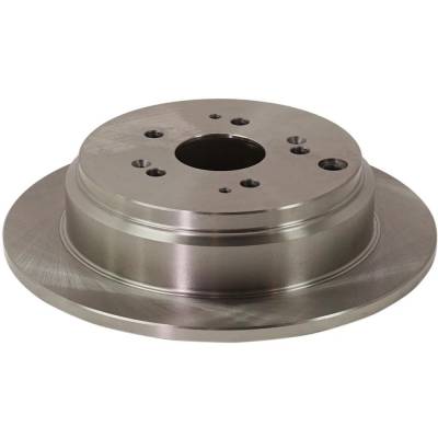 Rareelectrical - New Solid Brake Disc Compatible With Honda Odyssey Ex 6 Cyl 3.5L Odyssey Ex-L 6 Cyl 3.5L Odyssey - Image 4