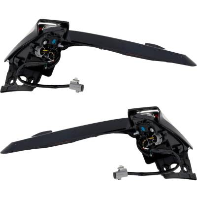 Rareelectrical - New Pair Of Tail Lights Compatible With Toyota Sienna Xle Woodland Edition Mini Passenger Van 2.5L - Image 4