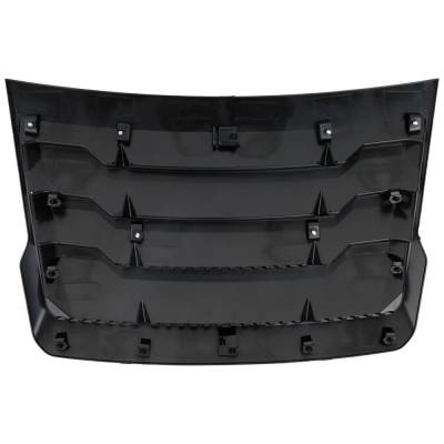 Rareelectrical - Textured Black Hood Scoop Compatible With Ford F-150 Raptor 6 Cyl 3.5L 2017-2020 By Fo1231111 - Image 4
