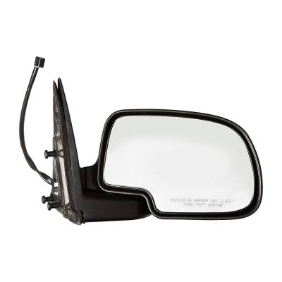 Rareelectrical - Door Mirror Assembly Right Passenger Side Compatible With 1999-2002 Chevrolet Gmc Sierra 1500 Hd - Image 2