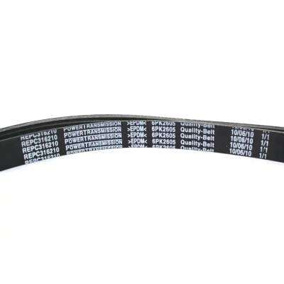 Rareelectrical - New 6 Rib Count Drive Belt Compatible With Chevrolet Ford Mercury E-350 Econoline Base 8 Cyl 5.8L - Image 5