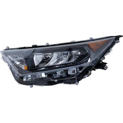 Rareelectrical - Headlight Compatible With 2019-2022 Toyota Rav4 2.5L I4 A25a-Fks A25a-Fxs Left Driver Side Led - Image 1