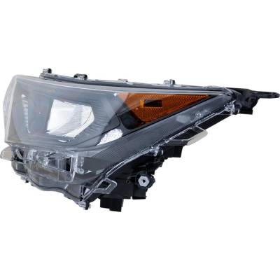 Rareelectrical - Headlight Compatible With 2019-2022 Toyota Rav4 2.5L I4 A25a-Fks A25a-Fxs Left Driver Side Led - Image 2