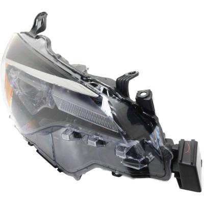 Rareelectrical - Headlight Compatible With 2017-2019 Toyota Corolla 1.8L I4 Right Passenger Side Led Rt10010017q - Image 3