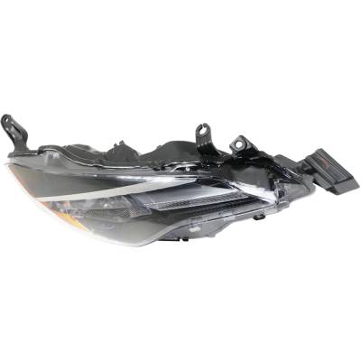 Rareelectrical - Headlight Compatible With 2017-2019 Toyota Corolla 1.8L I4 Right Passenger Side Led Rt10010017q - Image 4