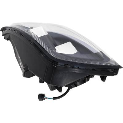 Rareelectrical - Headlight Compatible With 2004-2015 Volvo Vnl 12.8L 14.9L I6 Right Passenger Side Led Rv10010033-Hdu - Image 3