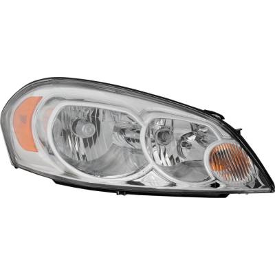 Rareelectrical - Headlight Compatible With 2006-2016 Chevrolet Monte Carlo Impala Impala Limited 2.5L 3.6L I4 Lfx/Lgx - Image 1