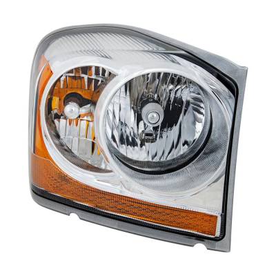 Rareelectrical - Headlight Compatible With 2006 Dodge Durango 3.7L 4.7L V6 Powertech Right Passenger Side Halogen - Image 3