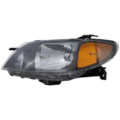 Headlight Compatible With 2001-2003 Mazda Protege 1.6L 2.0L I4 Zm-De Fs-De Fs-Det Left Driver Side