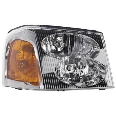 Headlight Compatible With 2002-2009 Gmc Envoy Xl Envoy Envoy Xuv 4.2L 5.3L I6 Ll8 Lm4 Right