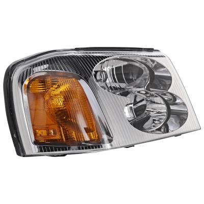 Rareelectrical - Headlight Compatible With 2002-2009 Gmc Envoy Xl Envoy Envoy Xuv 4.2L 5.3L I6 Ll8 Lm4 Right - Image 2