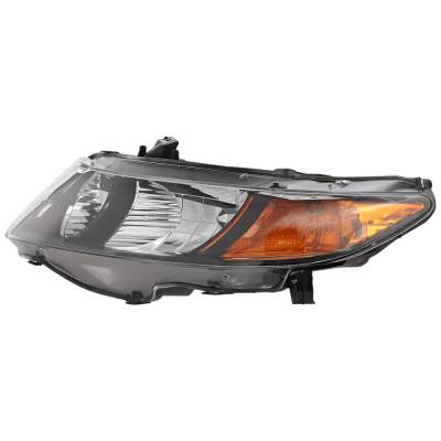 Rareelectrical - Headlight Compatible With 2006-2007 Honda Civic 1.8L 2.0L I4 R18a1 K20z3 Left Driver Side Halogen - Image 2