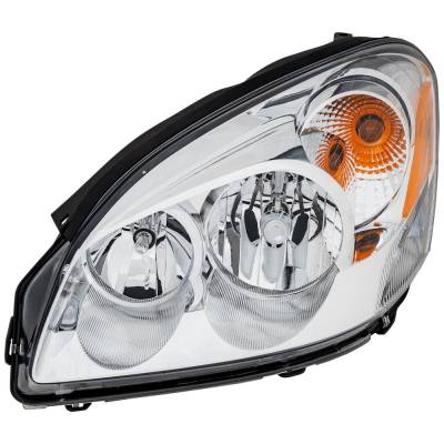 Headlight Compatible With 2006-2011 Buick Lucerne Left Driver Side Replaces 25974773 Arbb100102q