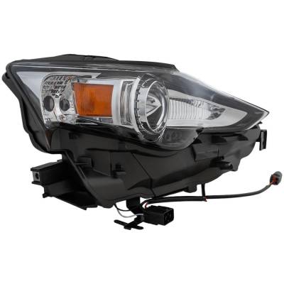 Rareelectrical - Headlight Compatible With 2014-2016 Lexus Is250 Is350 Is200t Is300 2.0L 3.5L I4 Right Passenger Side - Image 2