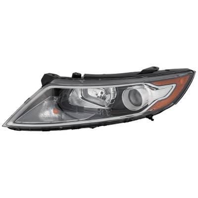 Rareelectrical - Headlight Compatible With 2011-2013 Kia Optima 2.4L 2.0L I4 Left Driver Side Halogen Repk100132q - Image 1