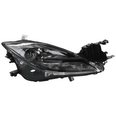 Headlight Compatible With 2011-2013 Mazda 6 2.5L 3.7L I4 Mzi Right Passenger Side Halogen