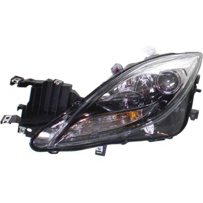 Rareelectrical - Headlight Compatible With 2012-2013 Mazda 6 2.5L 3.7L I4 Mzi Left Driver Side Halogen Repm100374 - Image 3