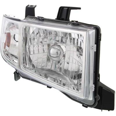 Rareelectrical - New Headlight Compatible With 2009-2014 Honda Ridgeline Right Passenger Side Halogen Reph100113q - Image 2